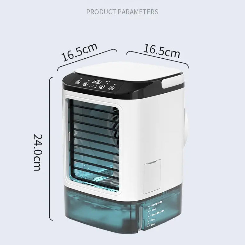 New Mini USB Air Cooler Fan | Portable Desktop Mist Fan