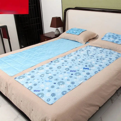Cooling Gel Mat Mattress Topper | Soft Summer Cooling Pad(35.4 × 70.9 in)
