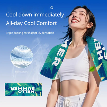 Instant Cooling Towel | Quick-Drying Summer Ice Sports Towel