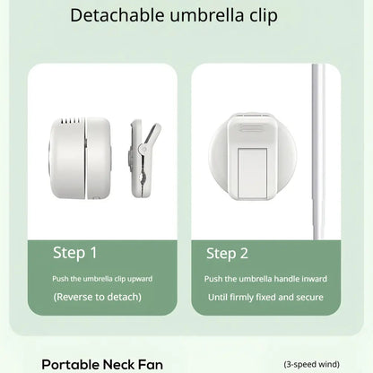 2026 Portable Semiconductor Neck Fan | Compact Cold Compress Cooler