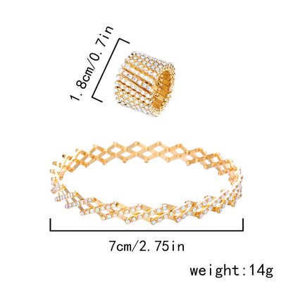 🔥【 ¡Compra 1 y llévate 1 GRATIS!】💍Anillo y Pulsera Diana