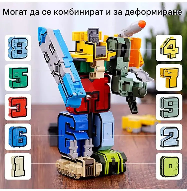 🔥【Najlepiej sprzedający się produkt】🧒Dziecięca cyfrowa zabawka transformująca robota