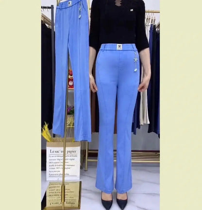 🏆【Nowość 2026】👖【S-4XL】Damskie jeansy z wysokim stanem i elastyczną talią