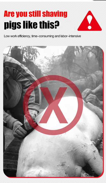 【2/4/ sztuk】🐂Ostrza do depilacji ze stali nierdzewnej - nóż do depilacji świń, bydła i owiec, specjalny do uboju🔥