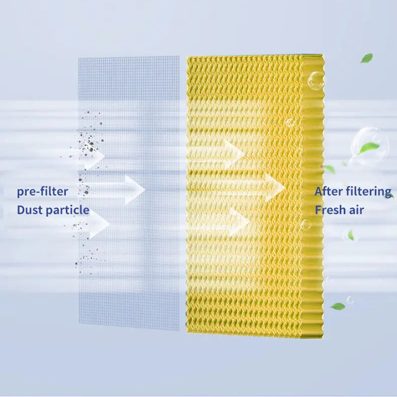 High-End Household Air Cooling Fan | Smart Vertical Circulating Cooler