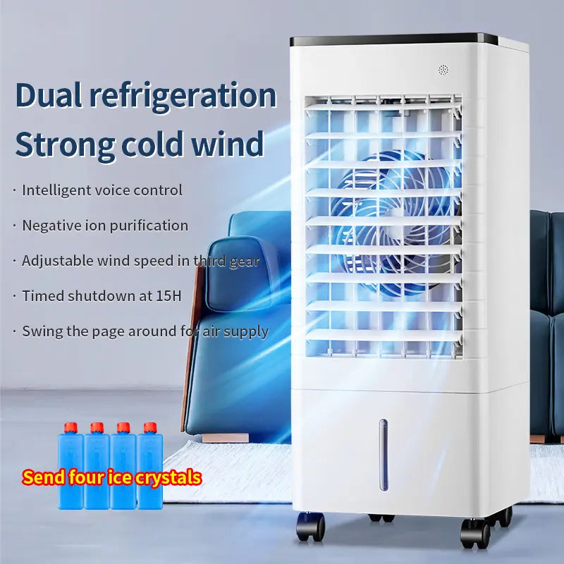 High-End Household Air Cooling Fan | Smart Vertical Circulating Cooler
