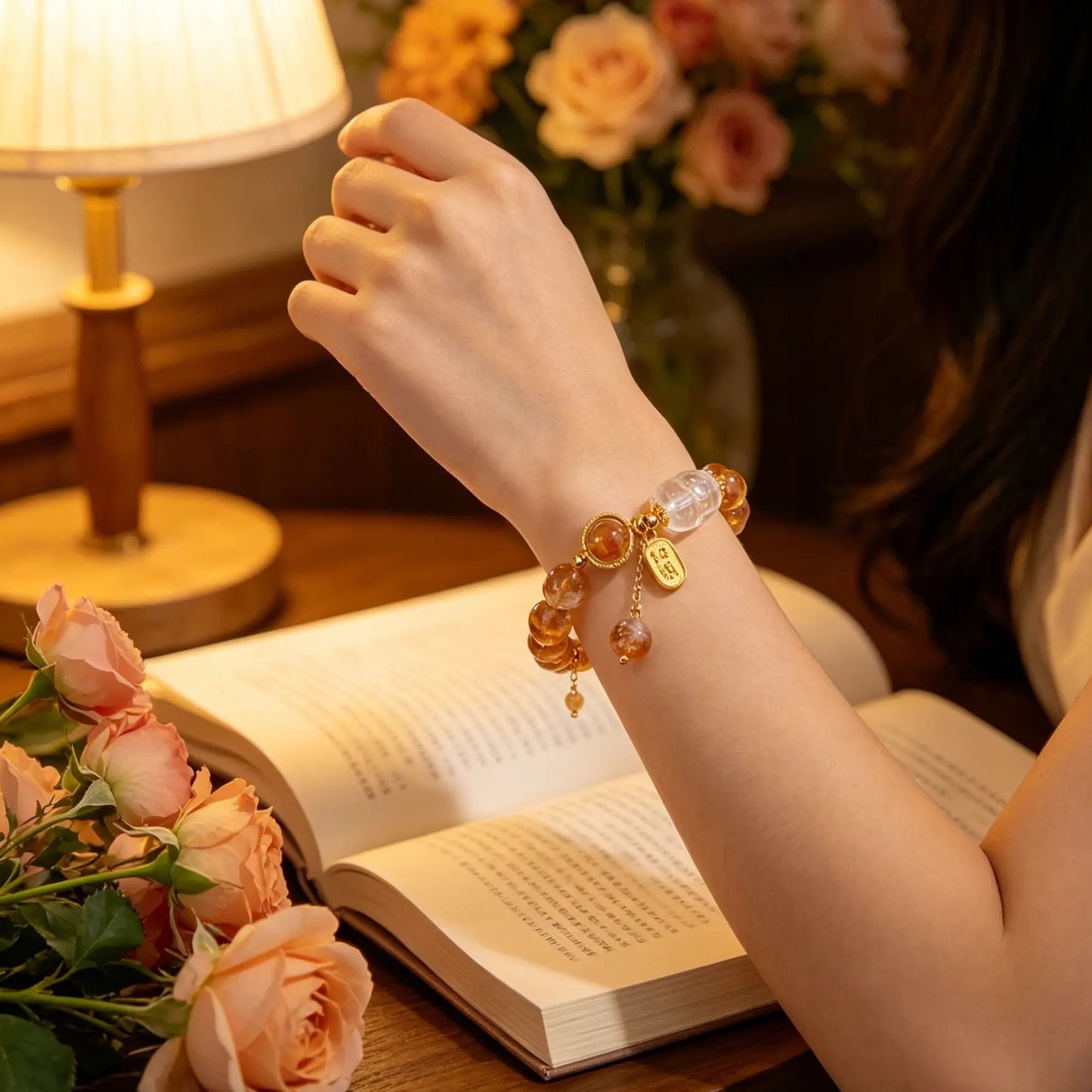 💫Women's Wealth-Attracting & Protective Crystal Bracelet