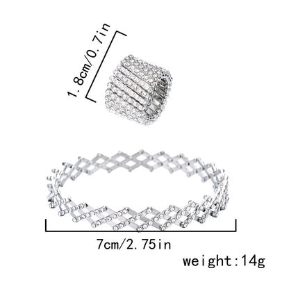 🔥【 ¡Compra 1 y llévate 1 GRATIS!】💍Anillo y Pulsera Diana