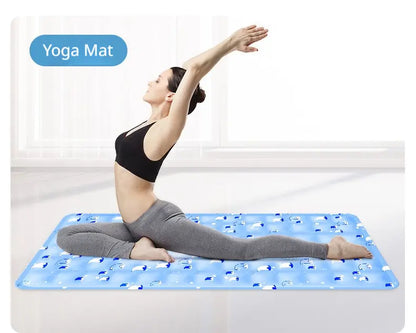 Cooling Gel Mat Mattress Topper | Soft Summer Cooling Pad(35.4 × 70.9 in)