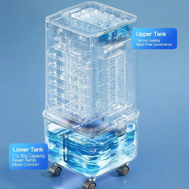 Best-Selling Large Portable Air Cooler | Commercial Water-Cooled Fan