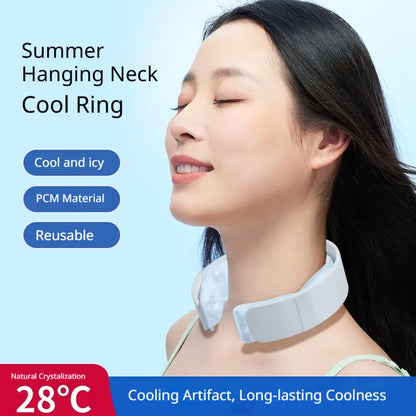 Wearable Summer Cooling Neck Ring | Long-Lasting Neck Cooler