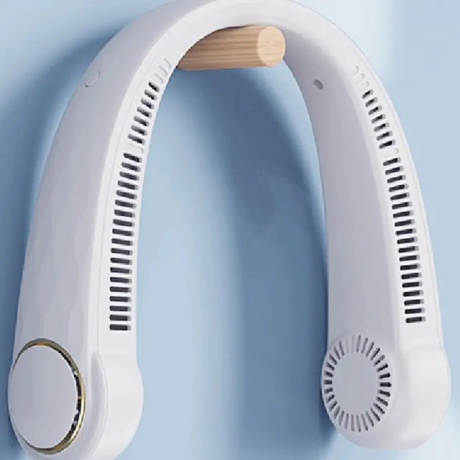 Portable USB Neck Fan | Mini Rechargeable Hands-Free Fan for Sports