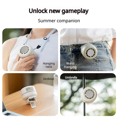 2026 Portable Semiconductor Neck Fan | Compact Cold Compress Cooler