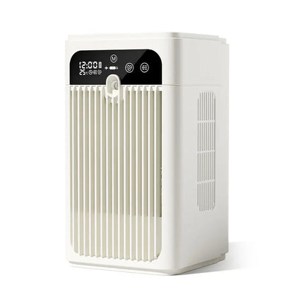 Portable Desktop Air Cooler Fan | Smart Timer Mini Cooling Fan
