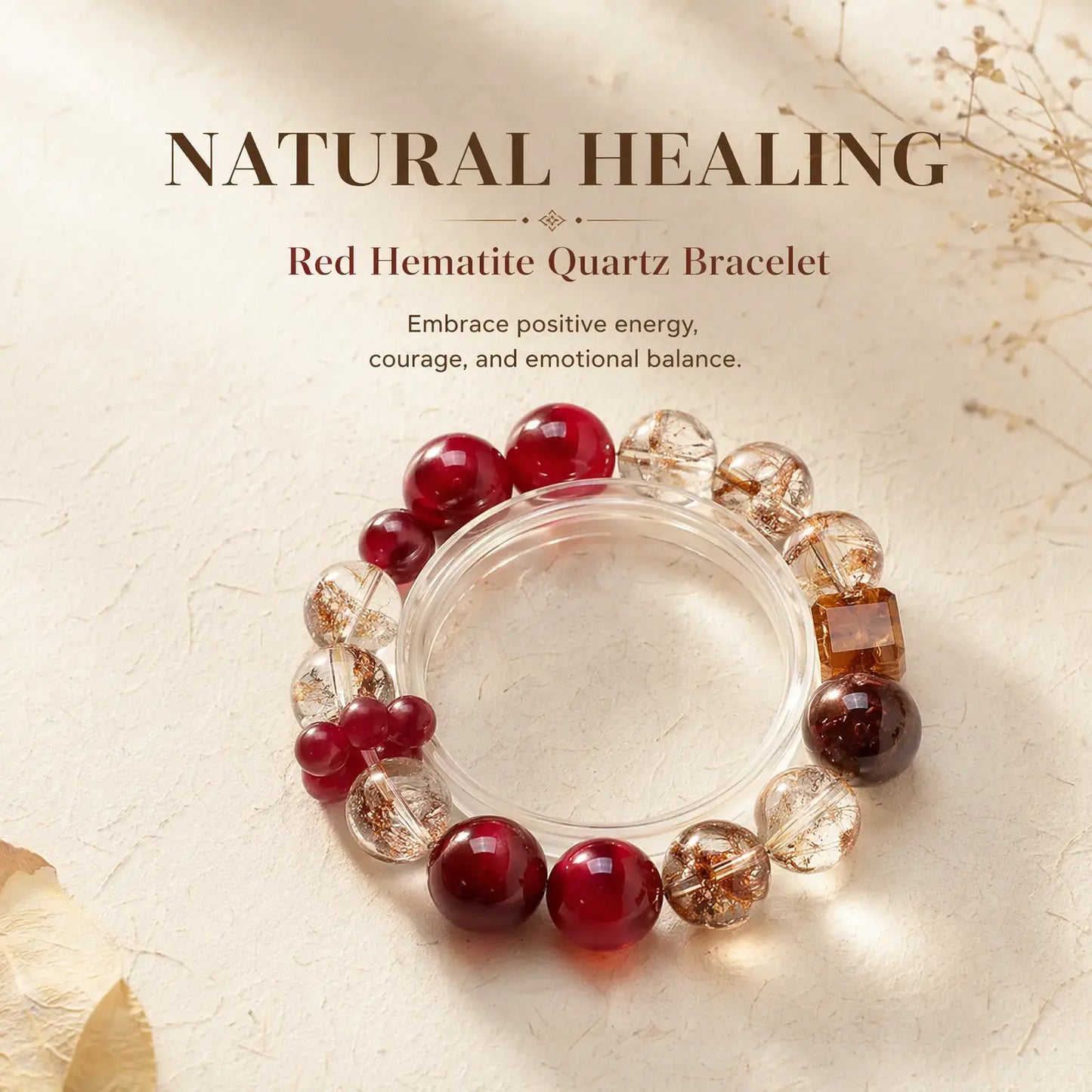 Healing Crystal Bracelet, HealingCrystal, Simple and Fashionable High end StyleCrystal Bracelet