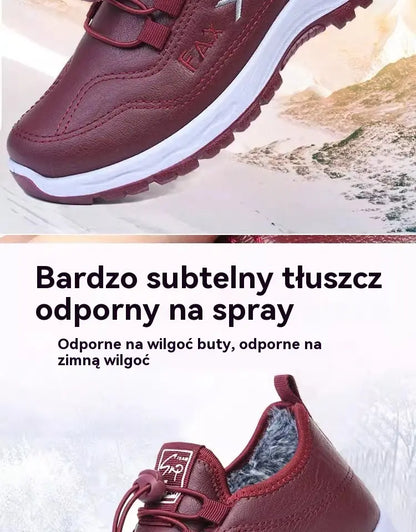 【35-42】Damskie Skórzane Buty Zimowe Ocieplane