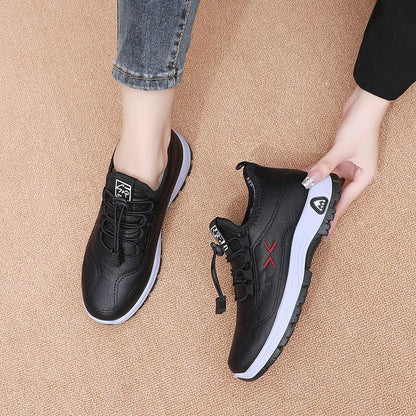 【35-42】Damskie Skórzane Buty Zimowe Ocieplane