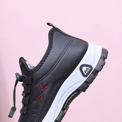 【35-42】Damskie Skórzane Buty Zimowe Ocieplane