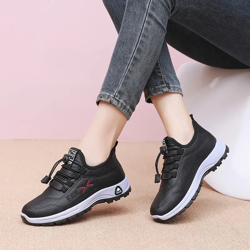 【35-42】Damskie Skórzane Buty Zimowe Ocieplane