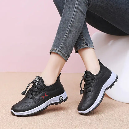 【35-42】Damskie Skórzane Buty Zimowe Ocieplane