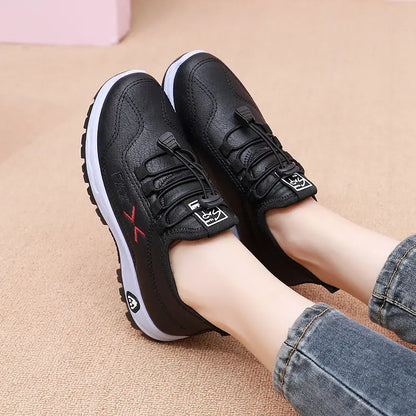 【35-42】Damskie Skórzane Buty Zimowe Ocieplane