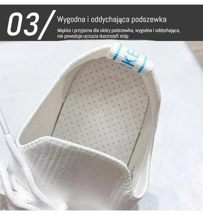 【36-40】Modne i wszechstronne buty korygujące zwiększające wysokość