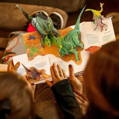 【Buy 1, Get 1 Free】📕 3D Enclopedia Prehistory Dinosaurs Book