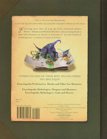 【Buy 1, Get 1 Free】📕 3D Enclopedia Prehistory Dinosaurs Book