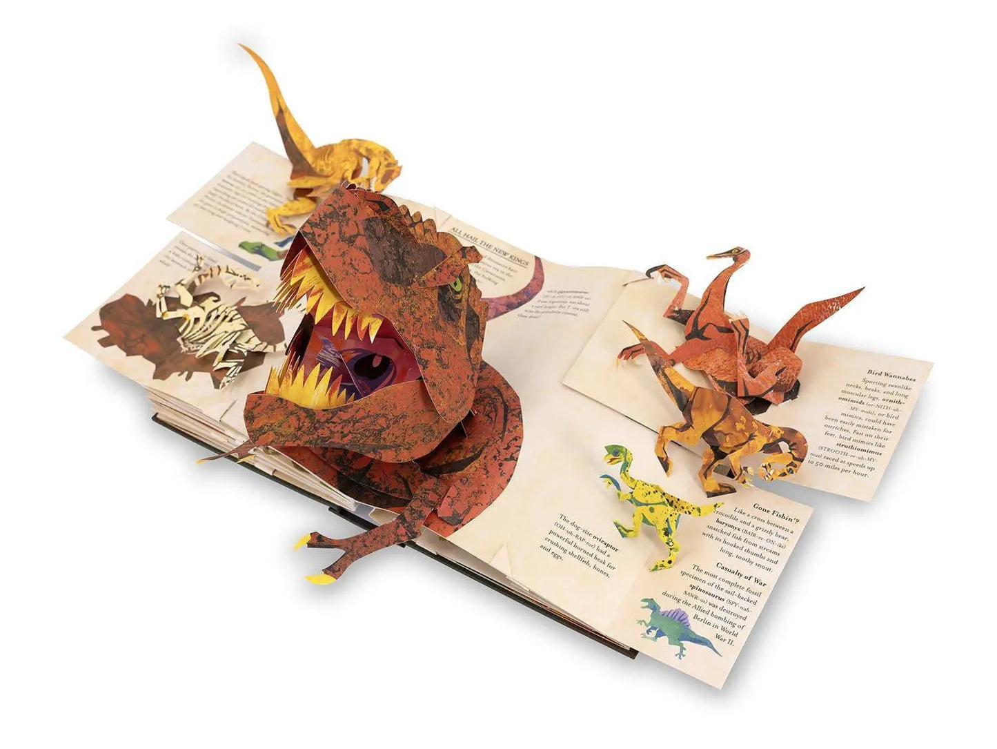 【Buy 1, Get 1 Free】📕 3D Enclopedia Prehistory Dinosaurs Book