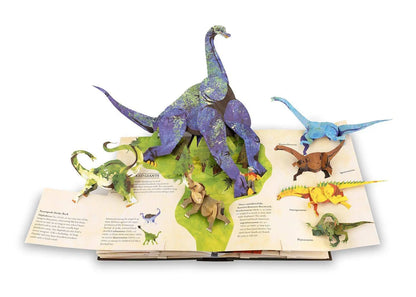【Buy 1, Get 1 Free】📕 3D Enclopedia Prehistory Dinosaurs Book