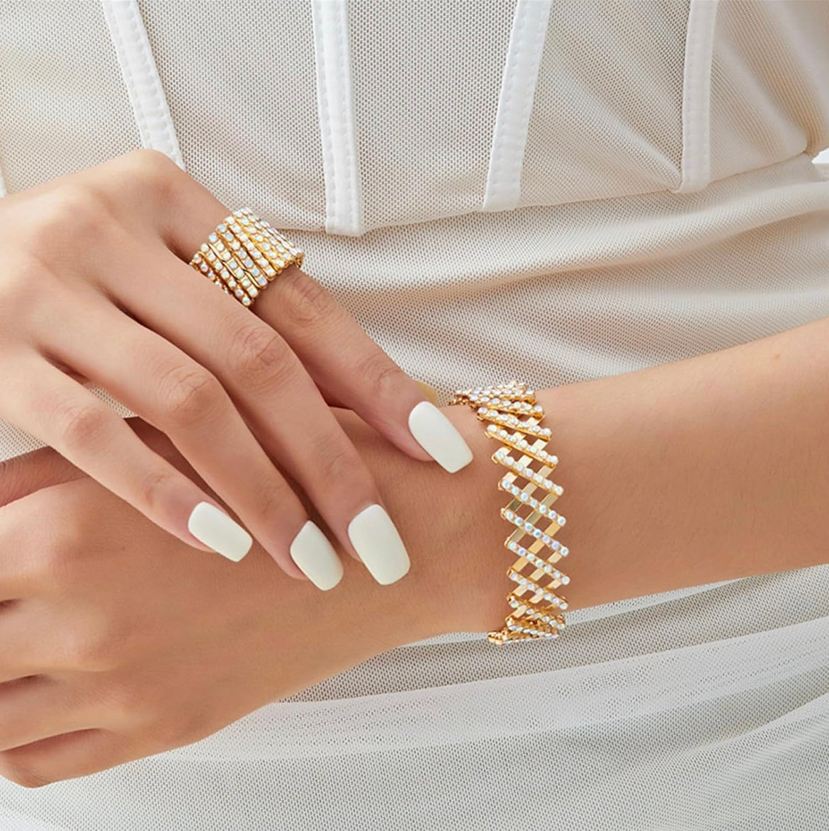 🔥【 ¡Compra 1 y llévate 1 GRATIS!】💍Anillo y Pulsera Diana