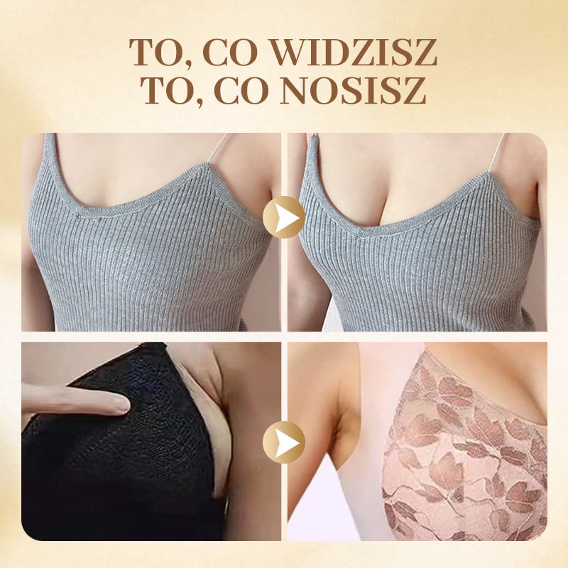 ✨【Opakowanie 3/6 sztuk】💖 Biustonosz koronkowy dla kobiet w dużych rozmiarach – bez fiszbin, push-up, modelujący, oddychający