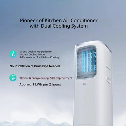 Portable Air Conditioner | Installation-Free Compressor Cooling Unit