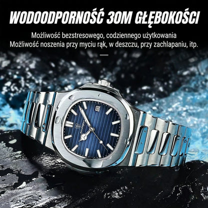 ⌚✨ Męski zegarek premium – ultracienki, wodoodporny 30M, elegancki styl biznesowy