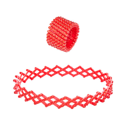 🔥【 ¡Compra 1 y llévate 1 GRATIS!】💍Anillo y Pulsera Diana