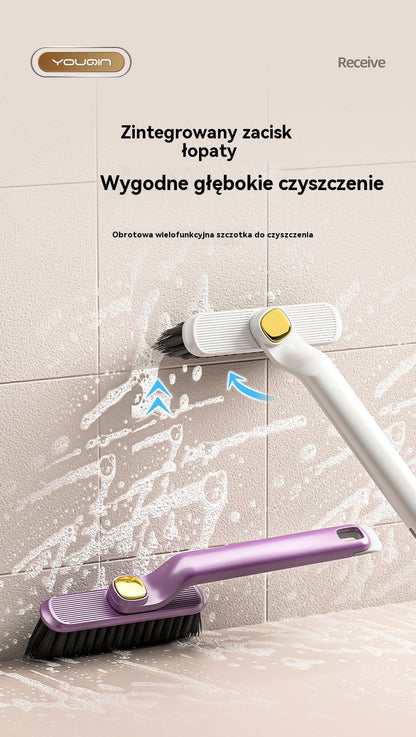 Wielofunkcyjna szczotka obrotowa bez martwych kątów