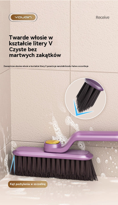 Wielofunkcyjna szczotka obrotowa bez martwych kątów